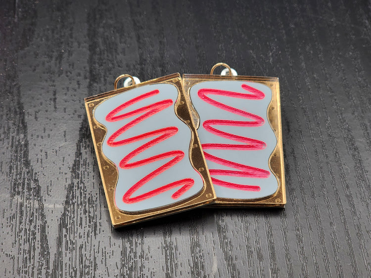 Toaster Pastry Earrings