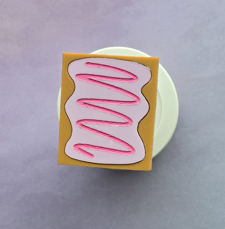 Pop Tart phone grip