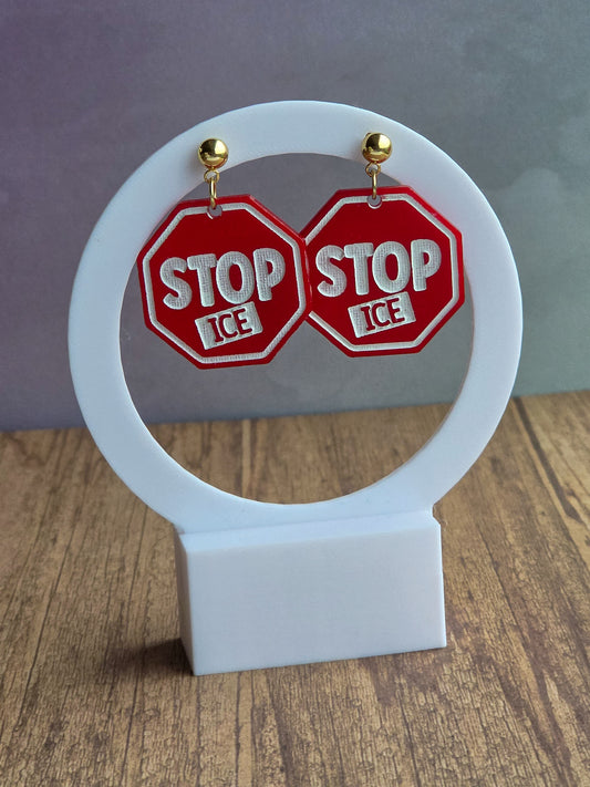 Stop Sign earrings